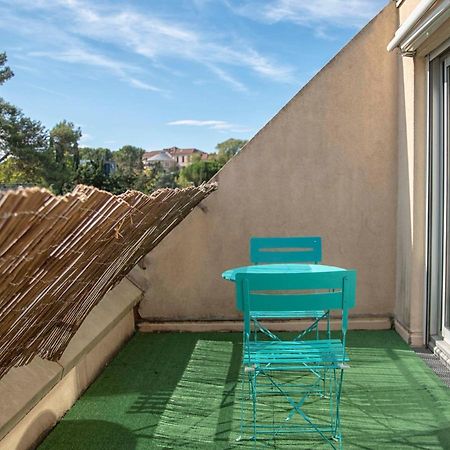 Studio Terrasse Montpellier - Parking Prive - Proche Ligne 1 Ngoại thất bức ảnh